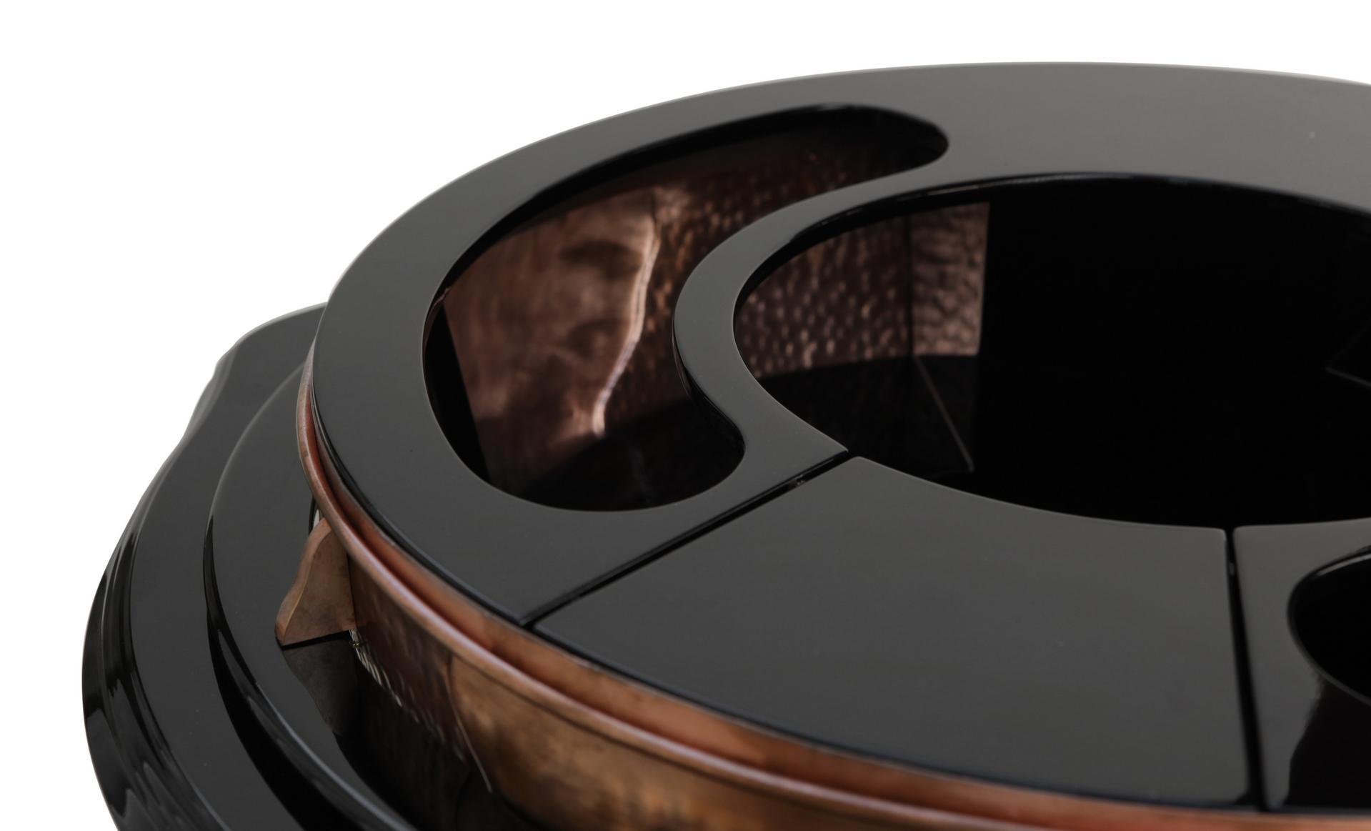 Copper bar cabinet | Equator Globe by Boca Do Lobo