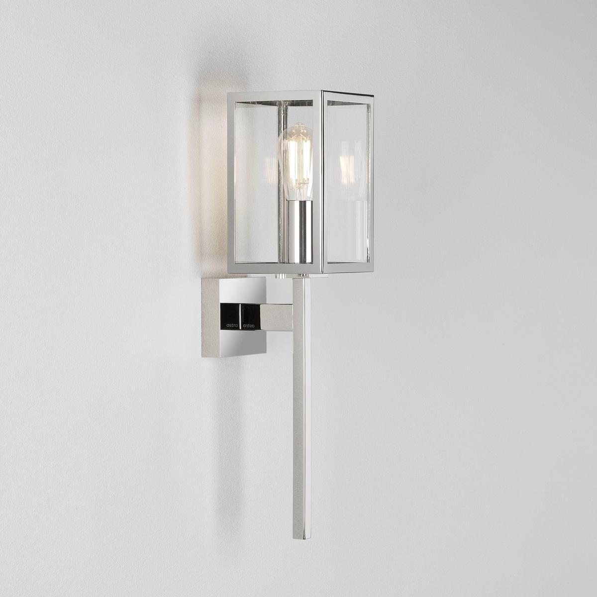 Glass and Stainless Steel outdoor wall lamp | Coach 100 by Astro lighting