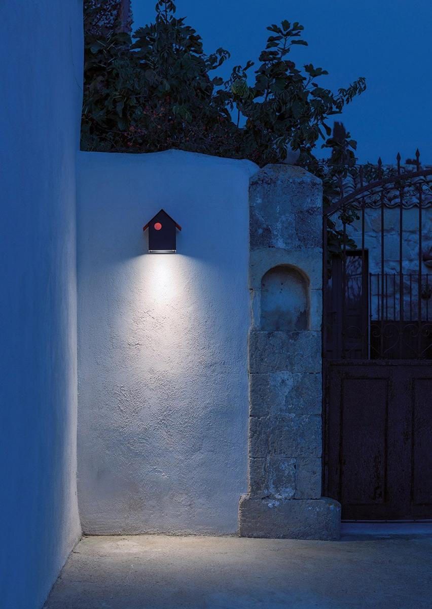 LED metal outdoor wall lamp | Imu by Davide Groppi