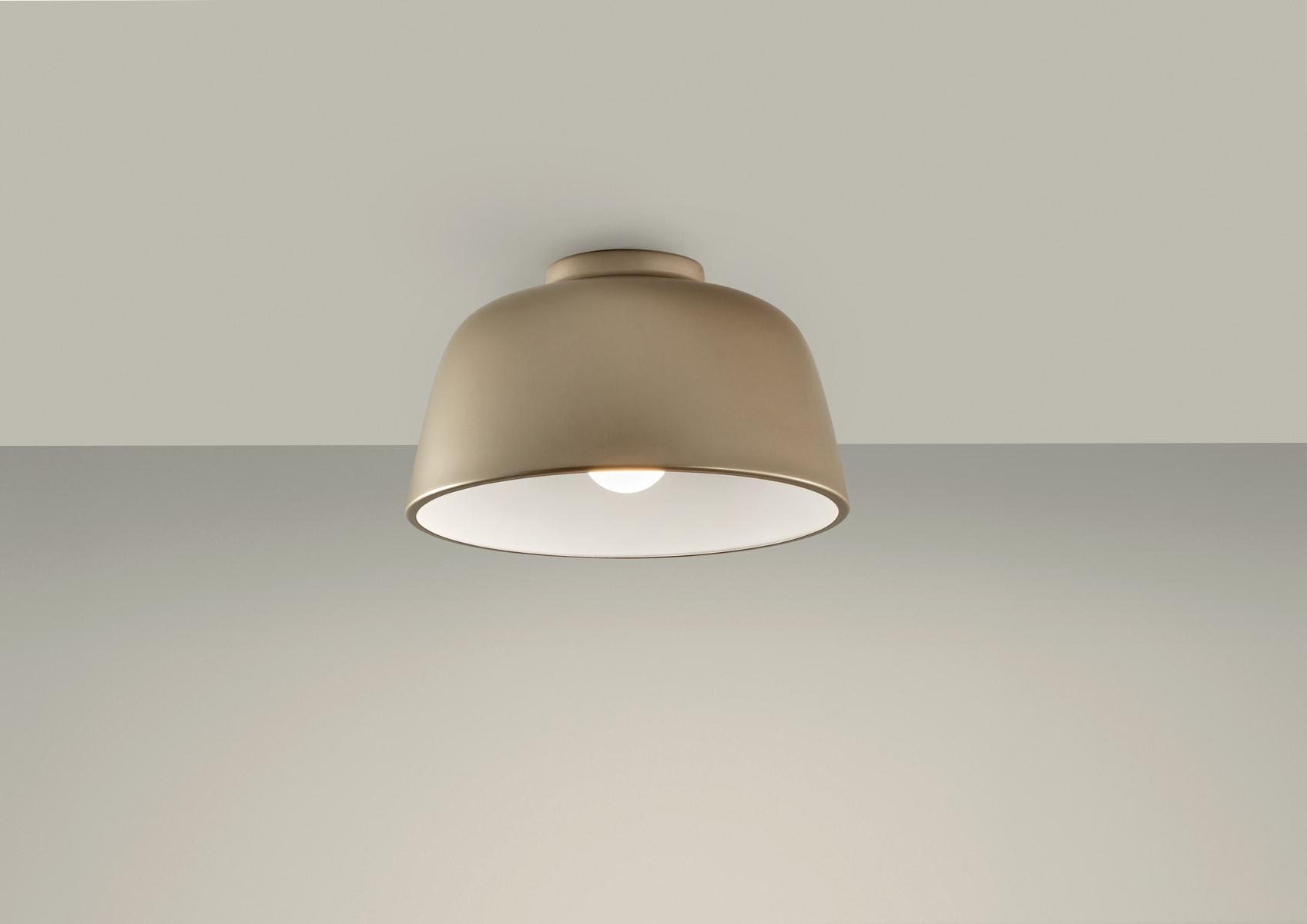 Steel ceiling light | Miso by Leds C4