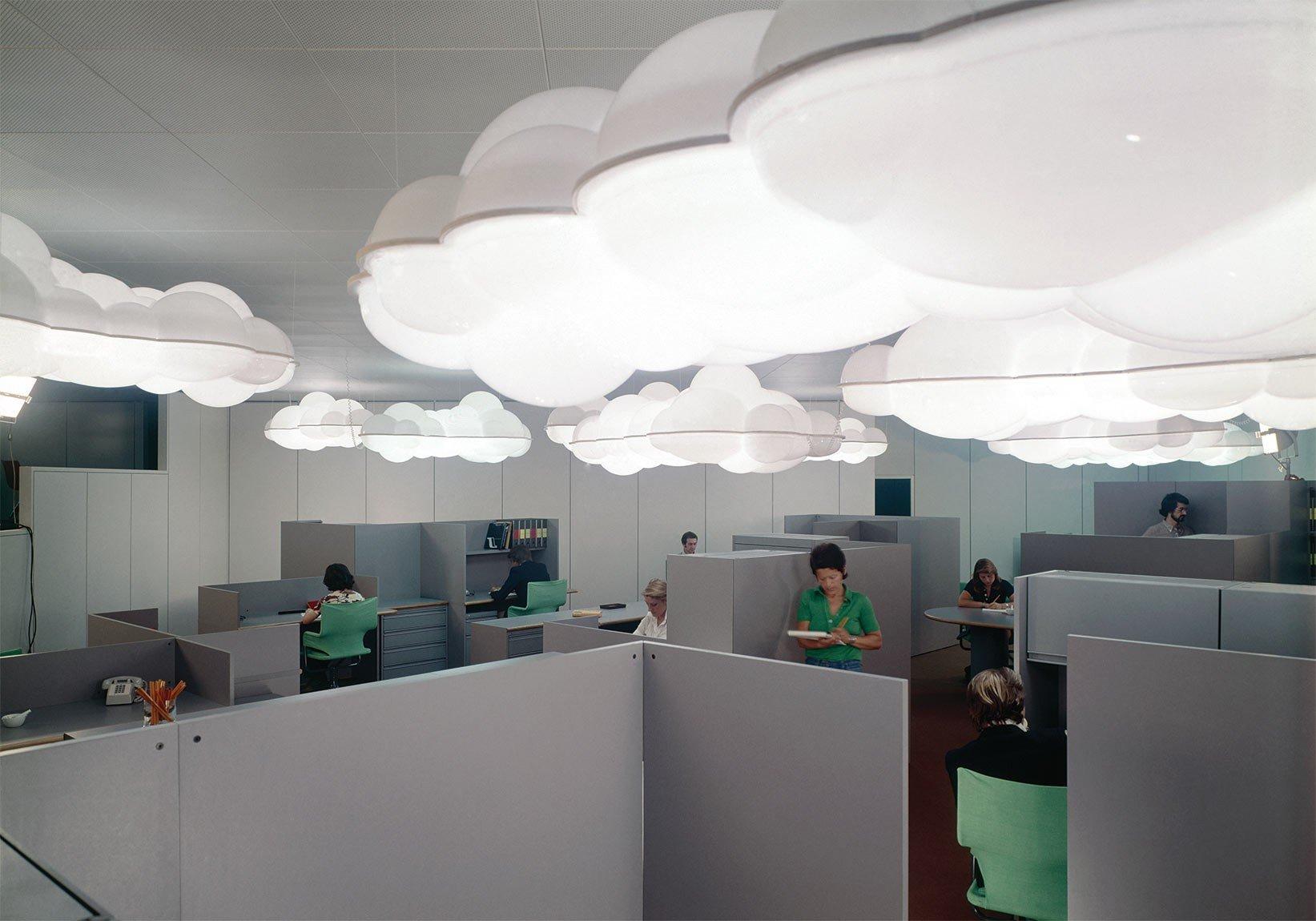 LED polyethylene pendant lamp | Nuvola by Nemo