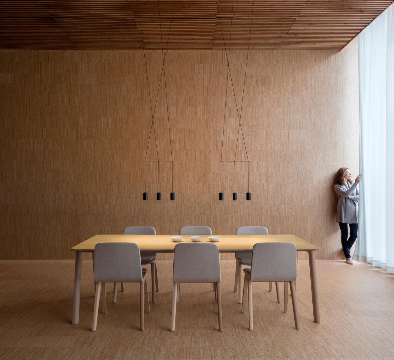 LED pendant lamp | Wireflow Lineal 0338 by Vibia