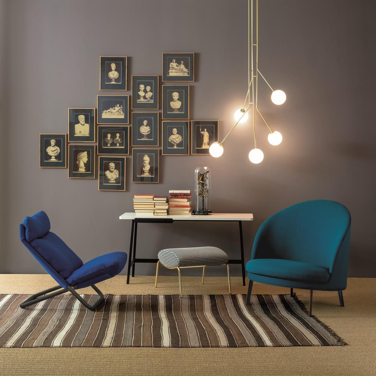 Upholstered armchair | Jim by Arflex