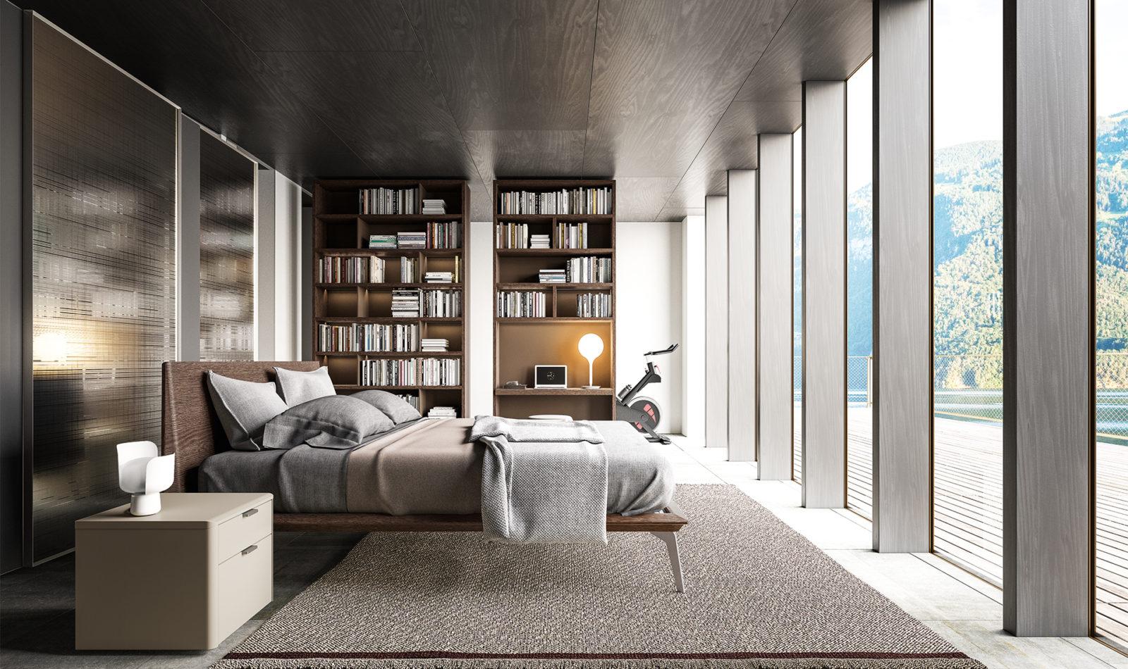 Modular wood storage wall | My Space by ALF Dafre