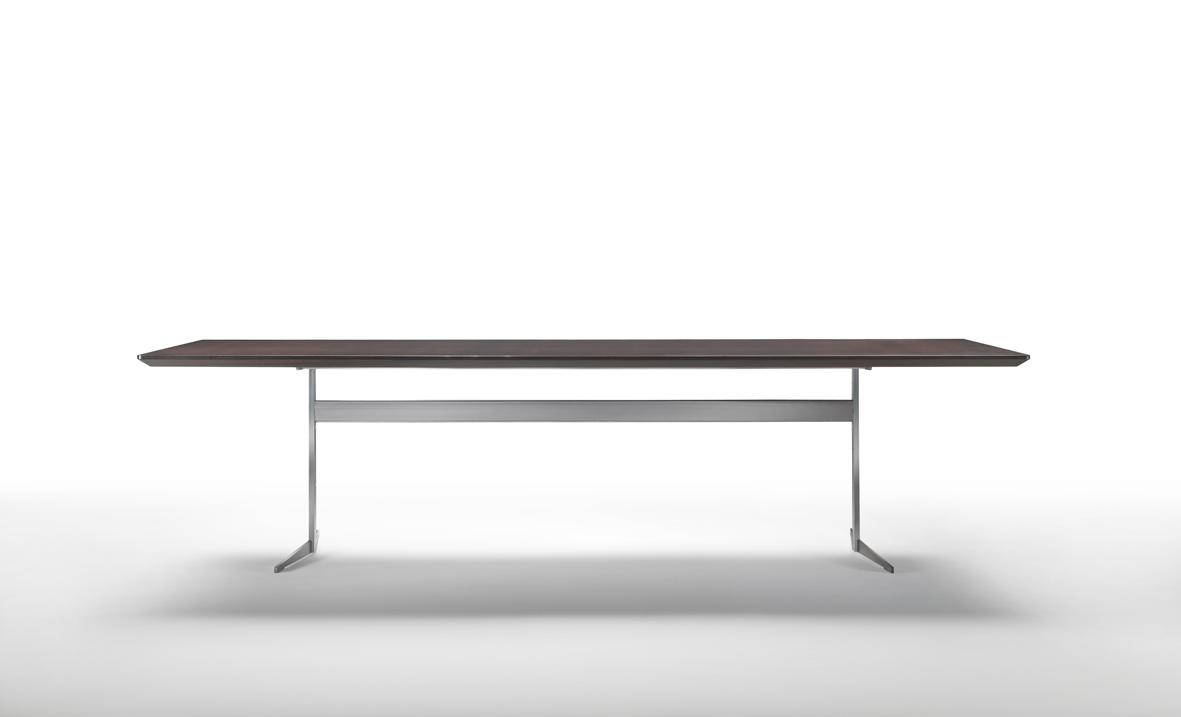 Rectangular wooden table | Fly by Flexform