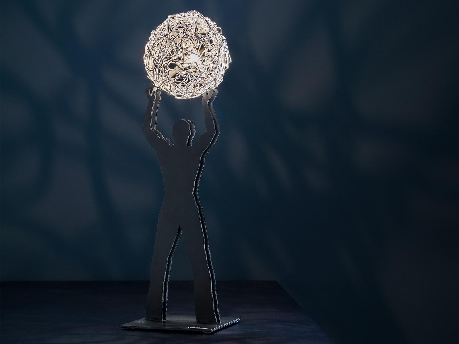 LED table lamp | Uomo Della Luce S by Catellani & Smith