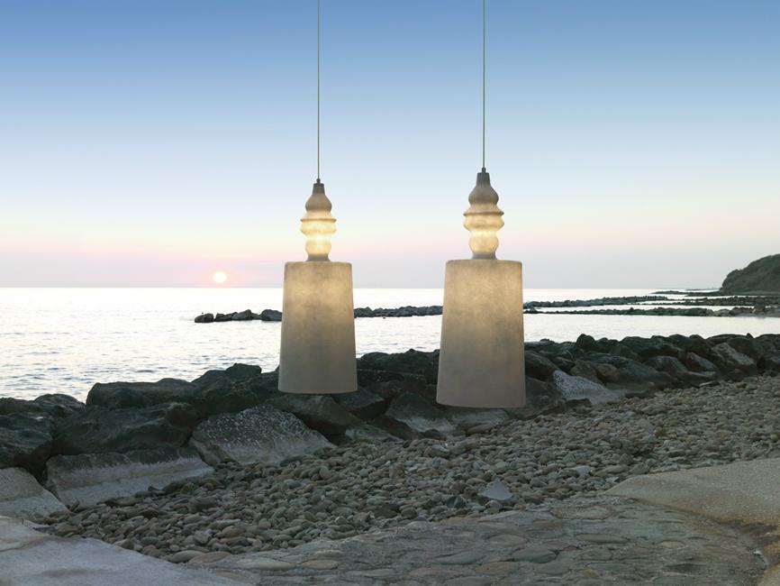 LED fiberglass outdoor pendant lamp | Alibabig by Karman