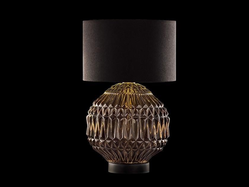 Handmade incandescent Murano glass table lamp | Glass Ve 1053 Tl1 G / Tl1p by Masiero