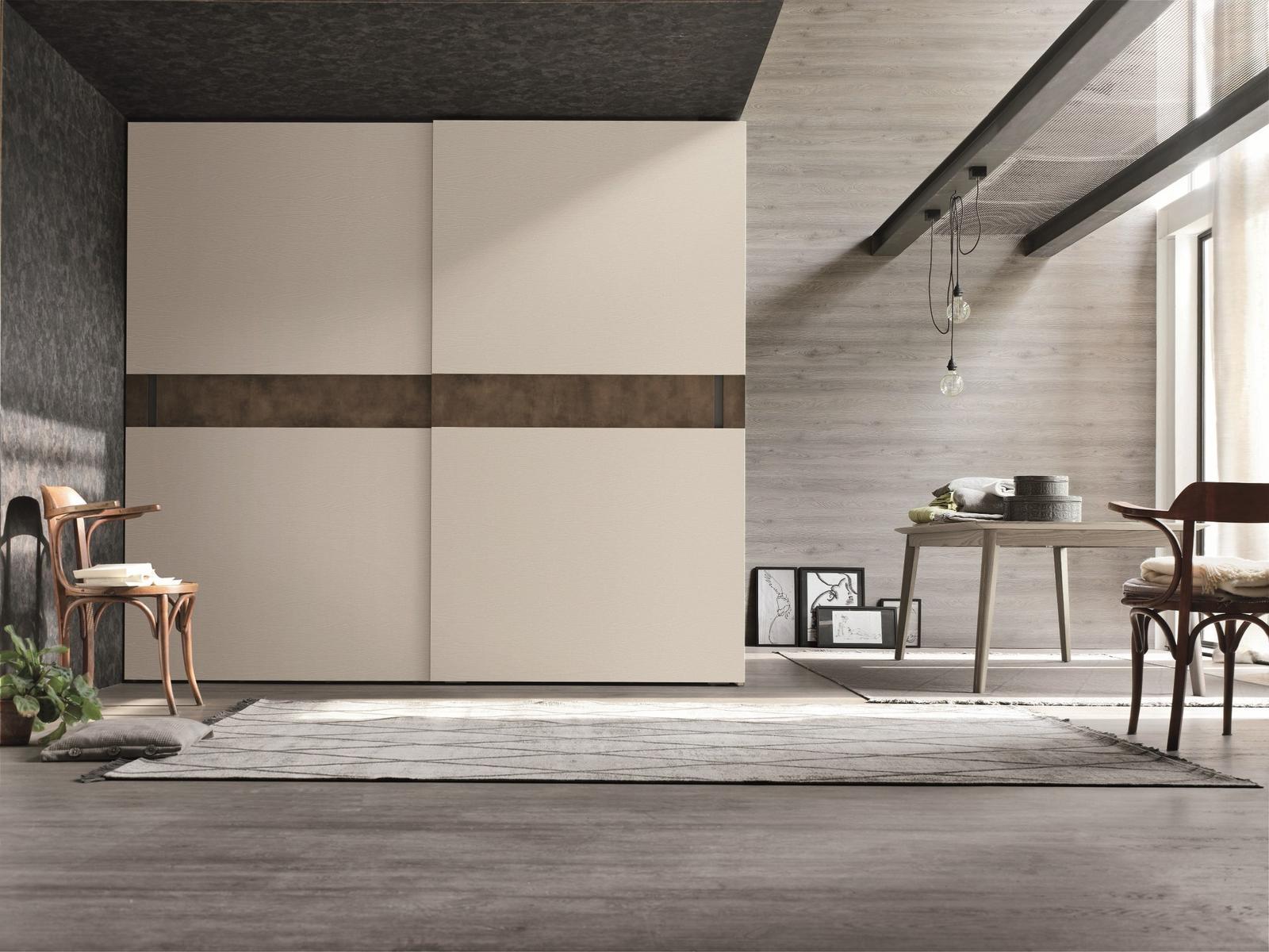 Wardrobe with sliding doors | Athena by Tomasella