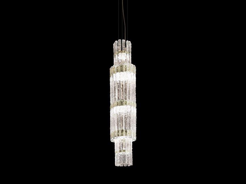 LED glass pendant lamp | Vegas S Vrt140 by Masiero