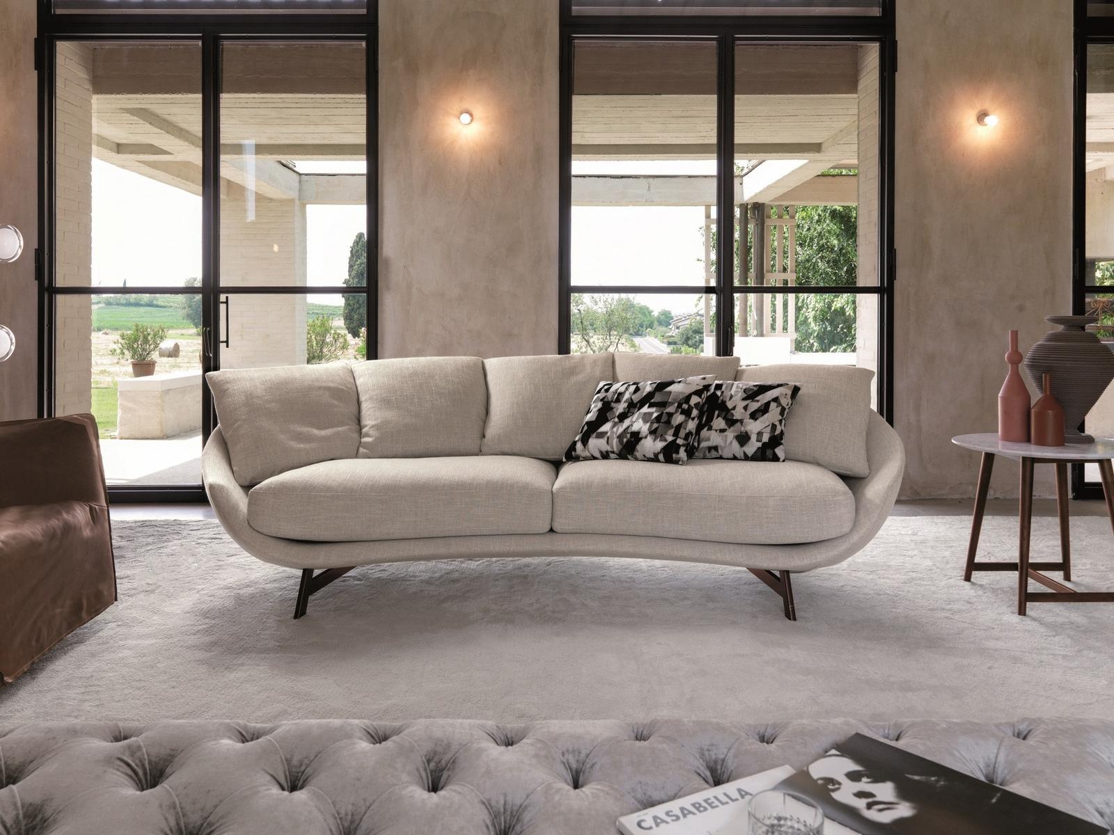 Fabric sofa with removable cover | Avì Es by Desiree