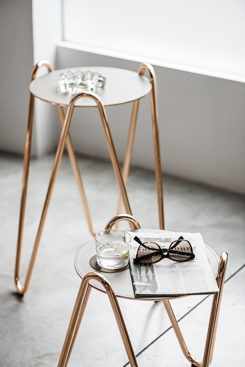 Round ceramic coffee table | Apelle Chic by Midj