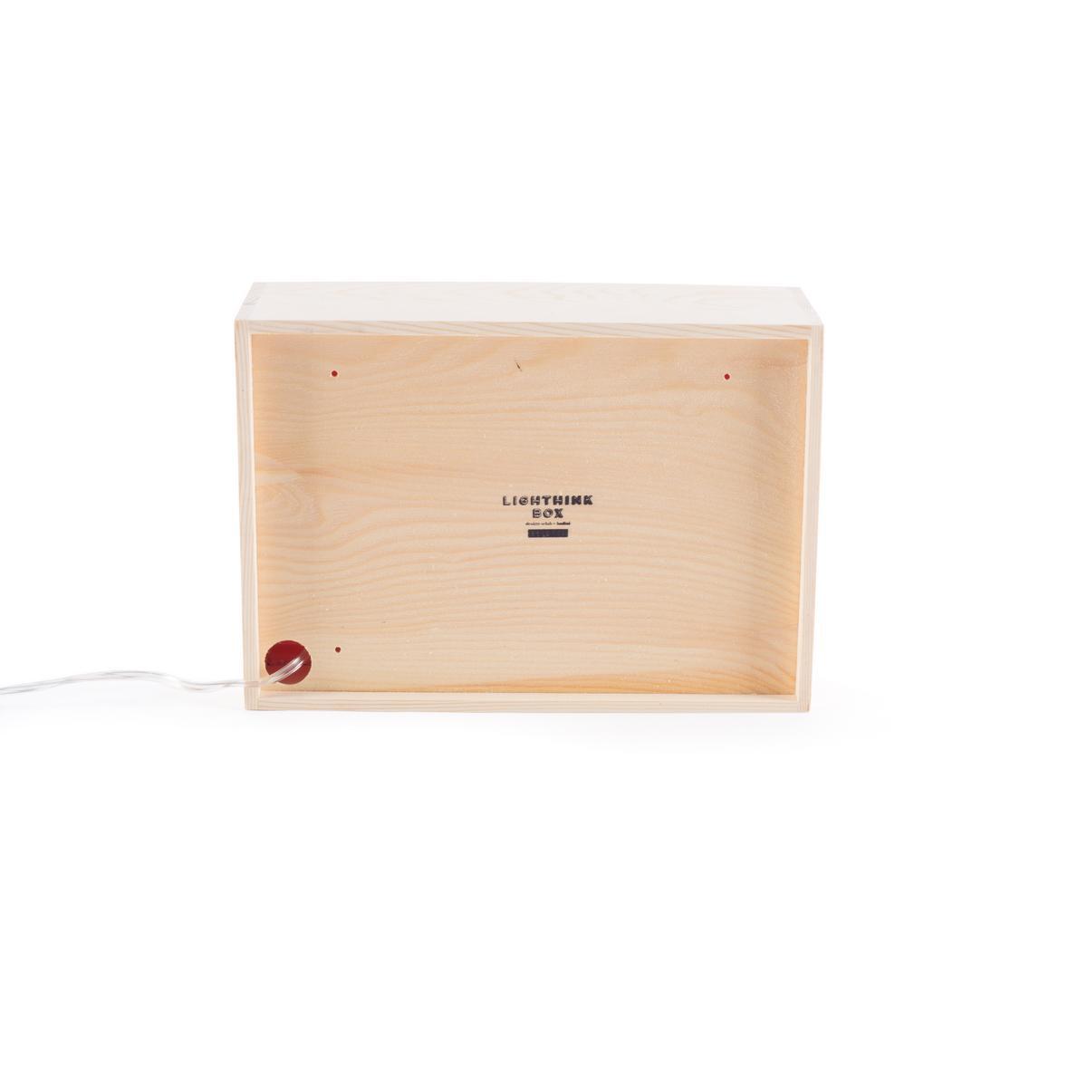 LED wooden table lamp | I Have A Dream by Seletti