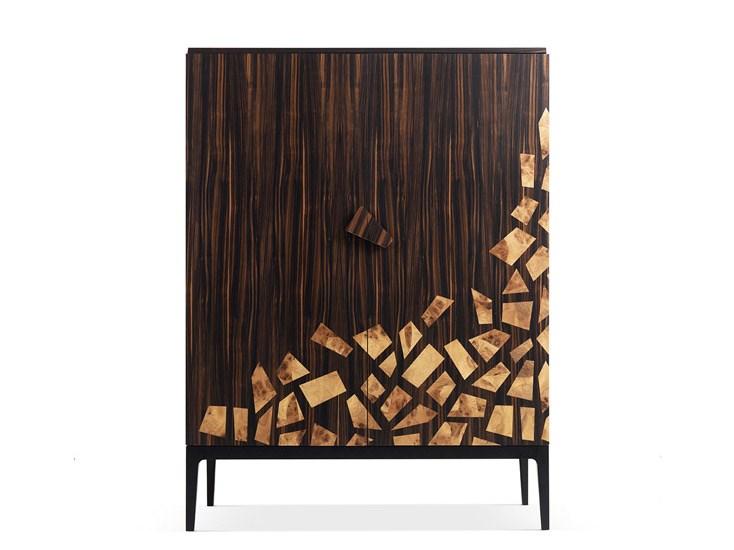 Bar cabinet with integrated lighting | Zarafa - 701802 by Grilli