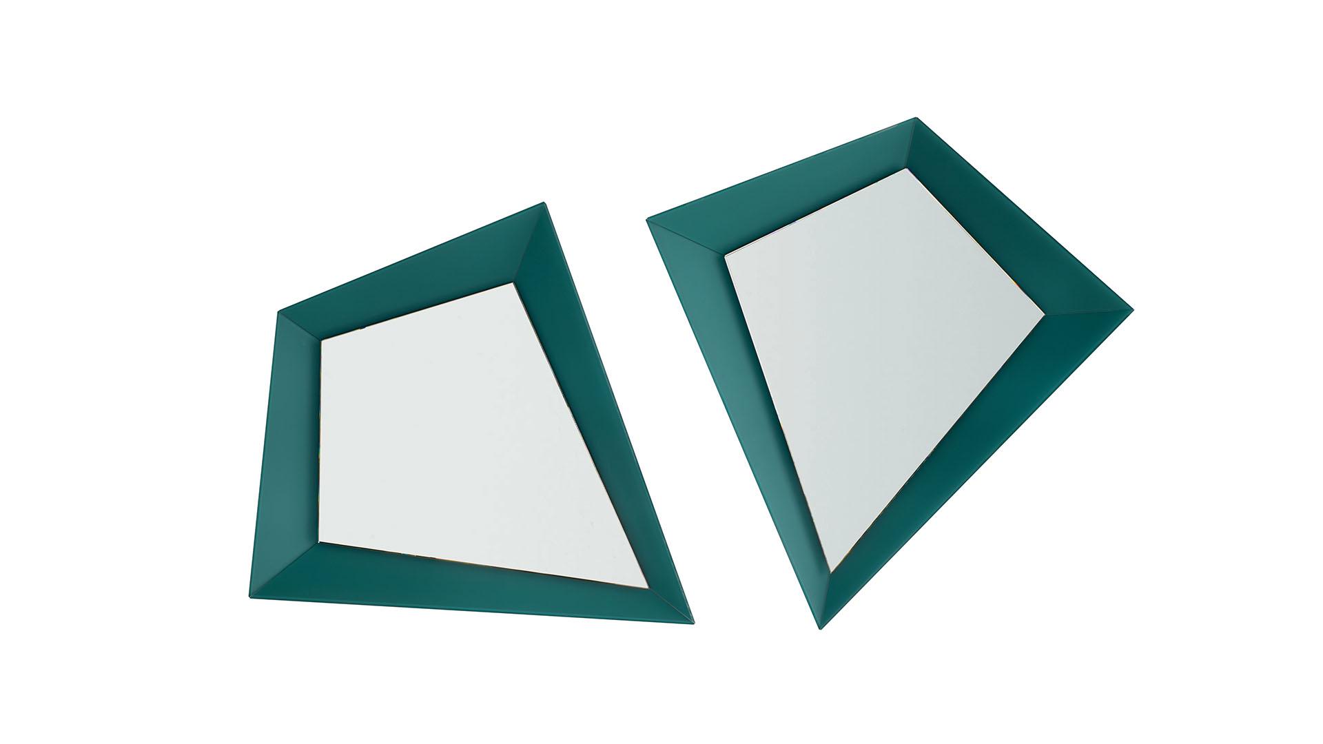 Rectangular wall-mounted mirror | Quartz by Reflex