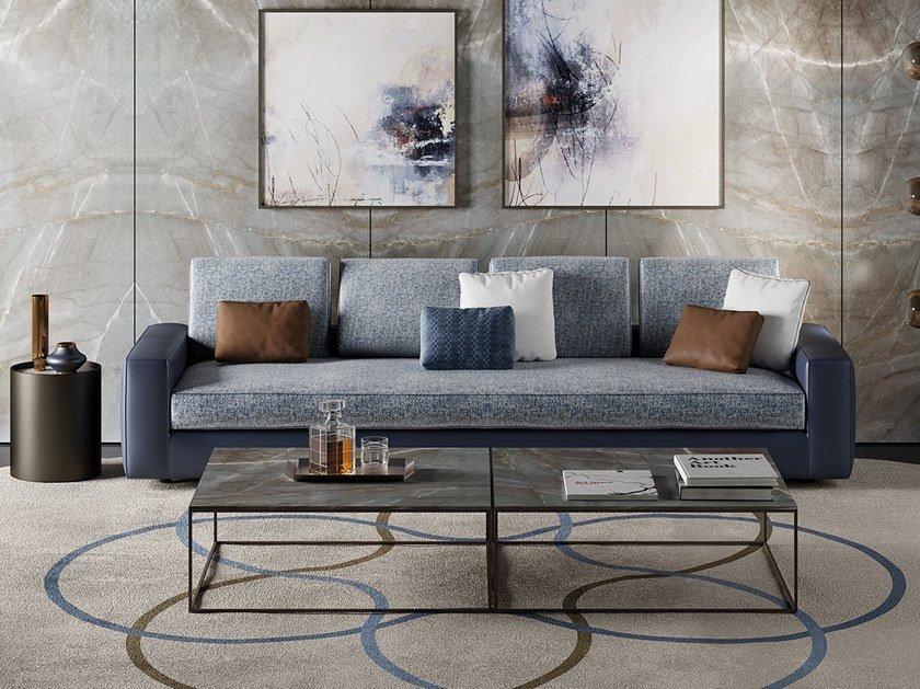 Modular 3 seater fabric sofa | Adone by Reflex