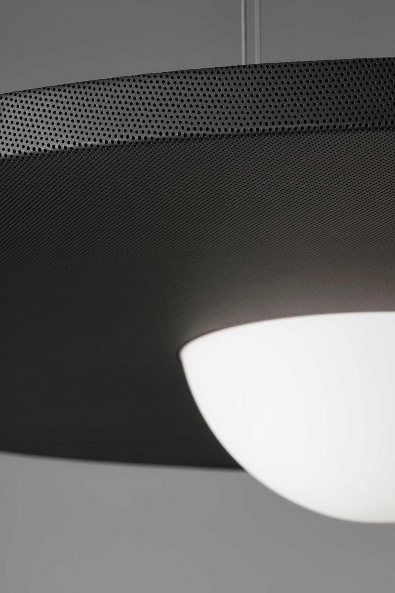 LED perforated metal pendant lamp | Irving Silence by Olev