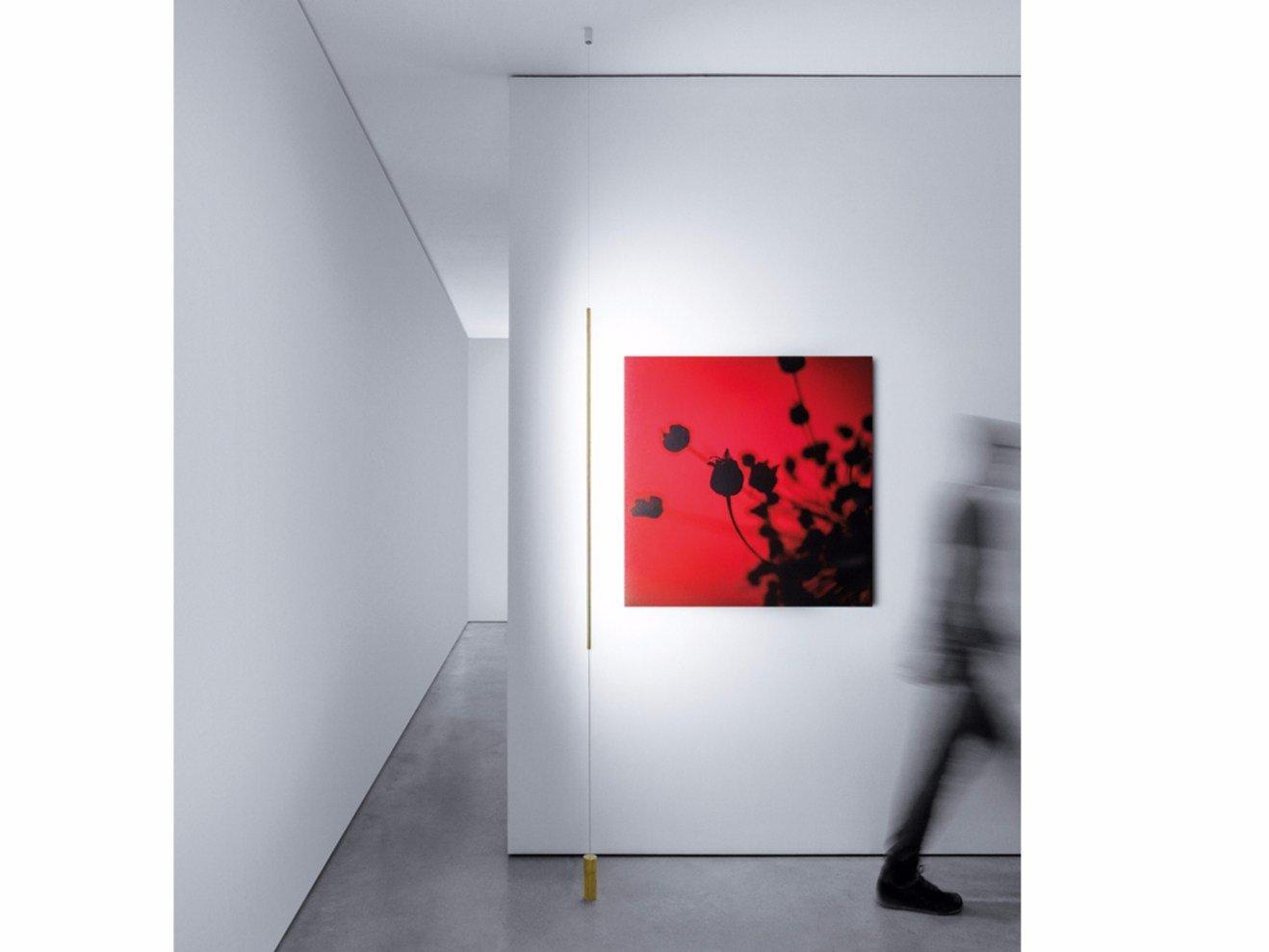 LED metal floor lamp | Masai by Davide Groppi