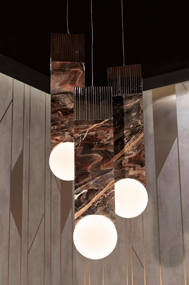 Marble pendant lamp | Roma by Visionnair
