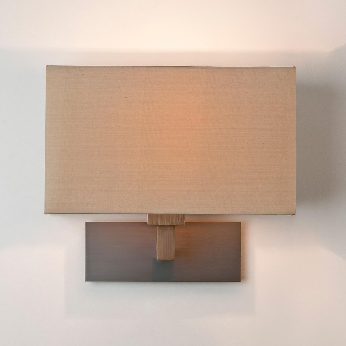 Wall lamp in steel and fabric | Park Lane Grande by Astro lighting