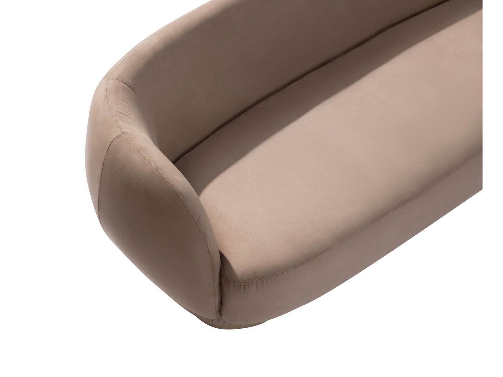 3 seater Eco-nabuk sofa | Moon 3p by Carpanese home