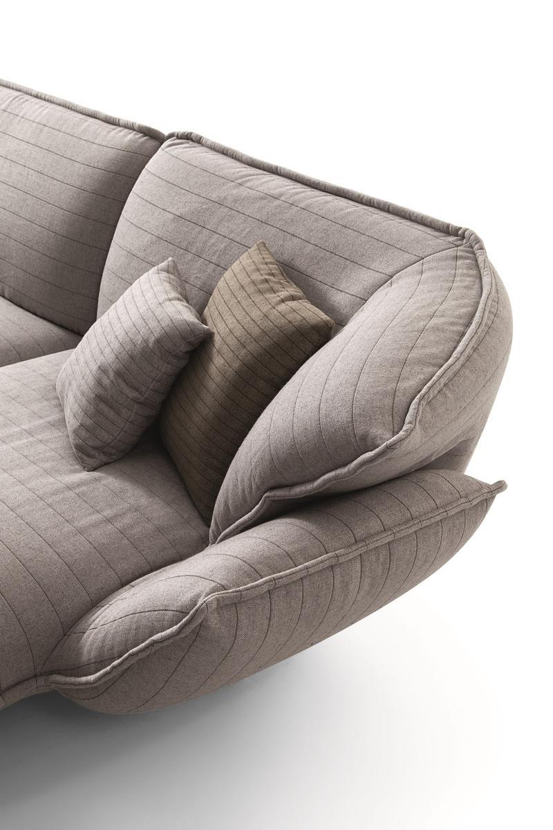 Sectional fabric sofa | 550 Beam Sofa System by Cassina