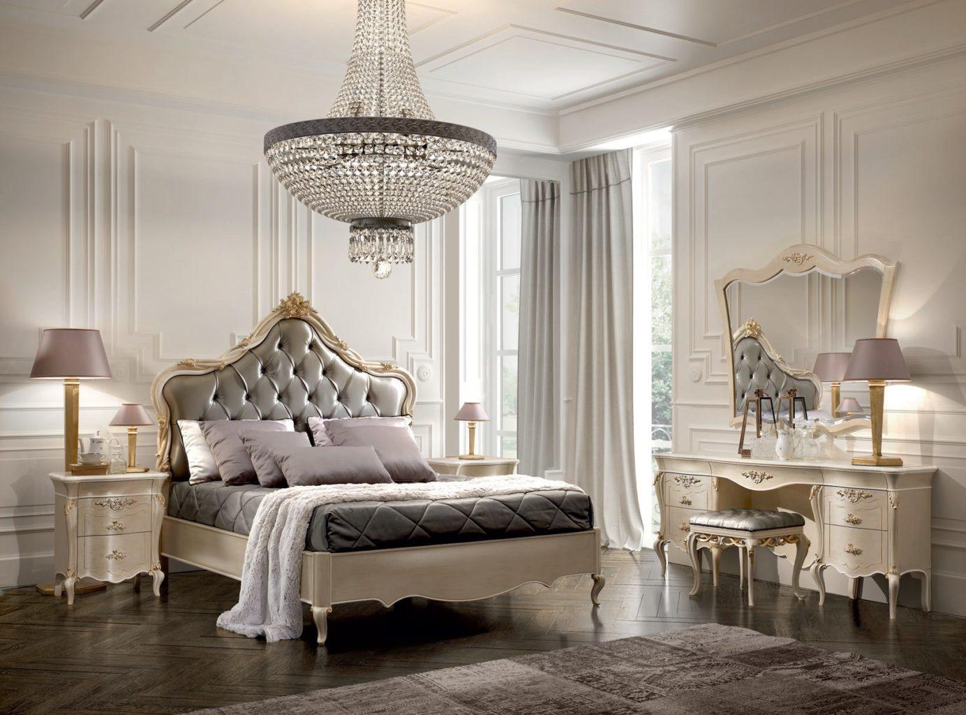 Solid wood bedroom set in a classic style | Certosa by Signorini Coco