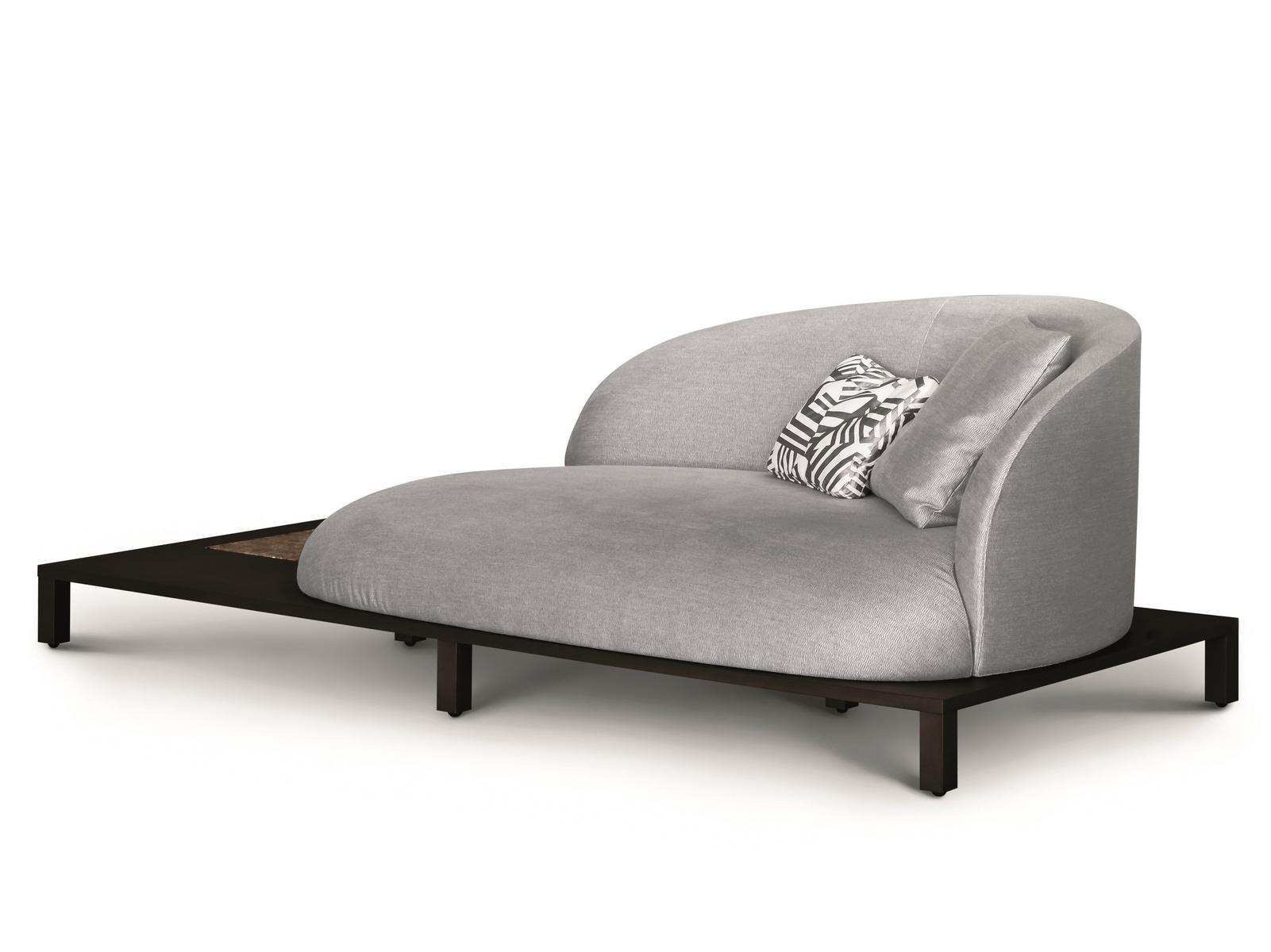 Fabric sofa | Bonsai - Wooden Base by Arflex