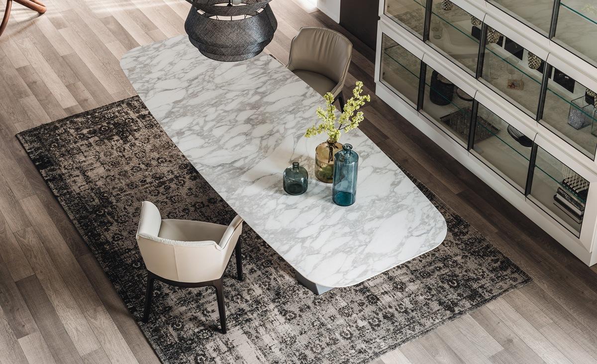 Oval ceramic table | Eliot Keramik by Cattelan Italia