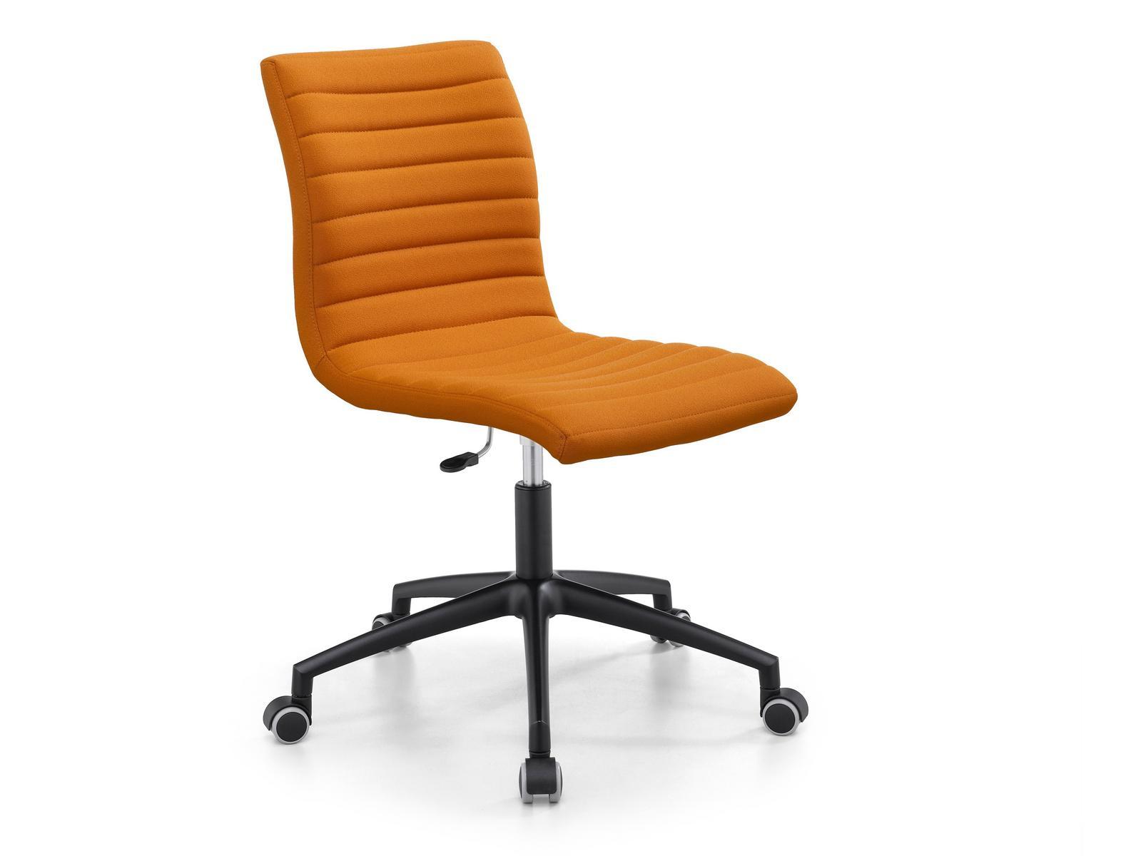 Swivel upholstered fabric office chair | Star Dsb by Midj