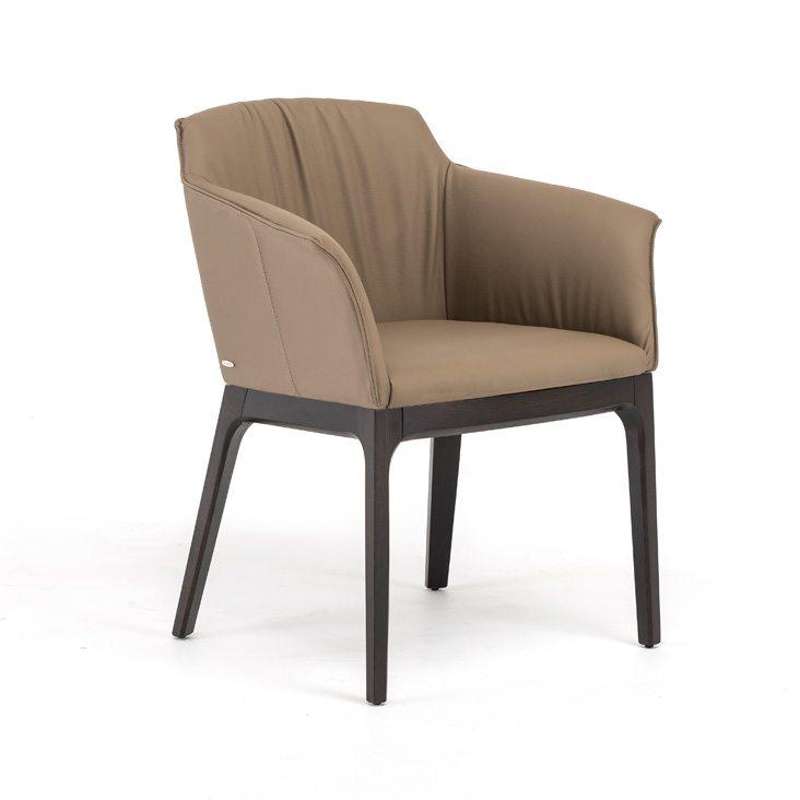 Leather chair | Musa by Cattelan Italia