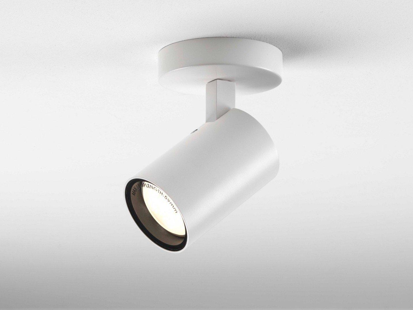 LED adjustable ceiling aluminium spotlight | Aqua Single by Astro lighting