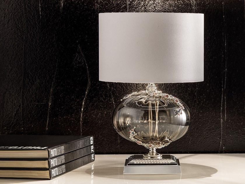 Handmade incandescent Murano glass table lamp | Glass Ve 1005 Tl1 by Masiero