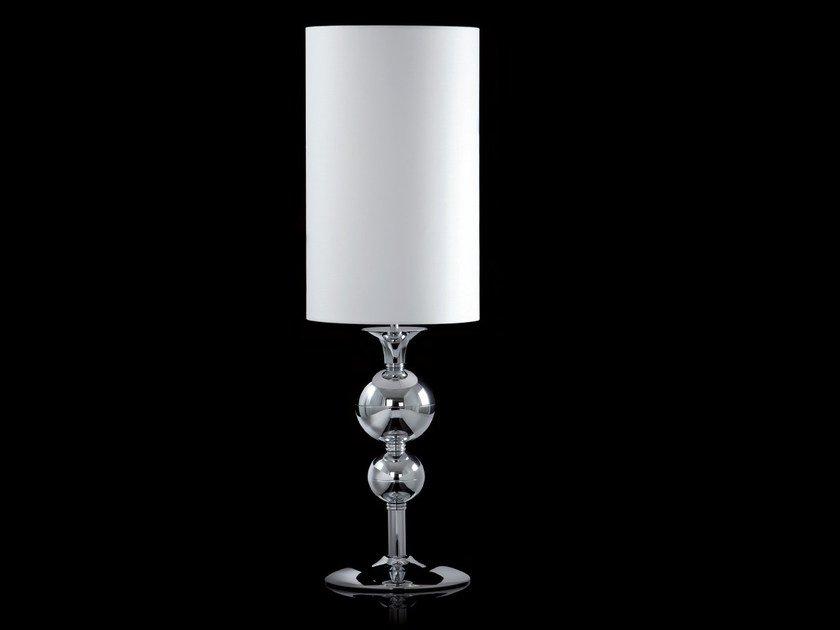 Indirect light table lamp with crystals | Ginevra by Aiardini lighting