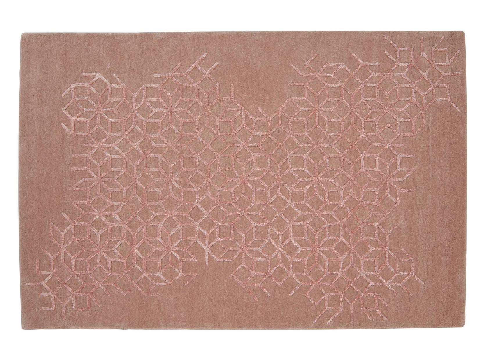 Rectangular wool rug with geometric shapes | Shazia by Ligne Roset