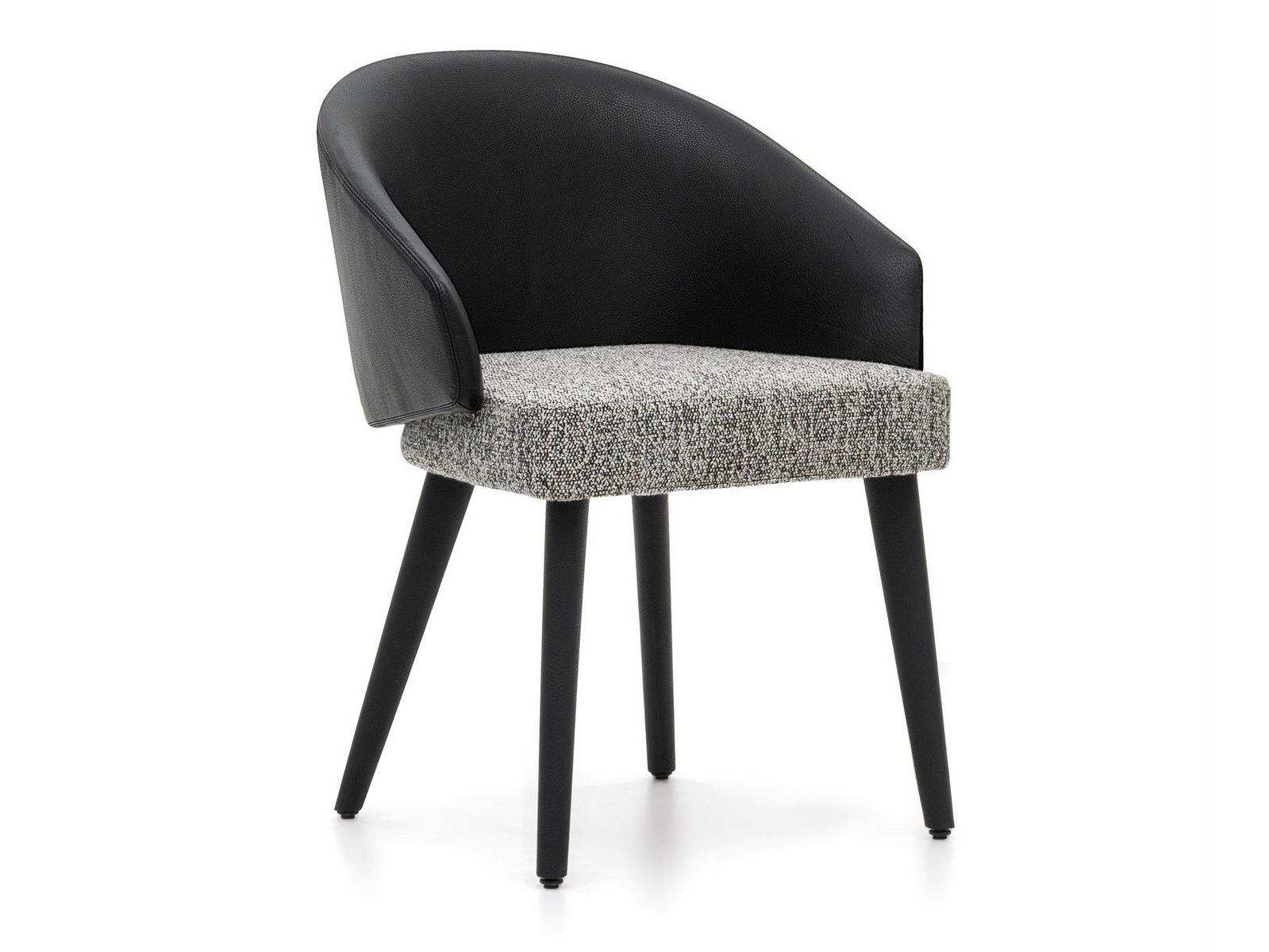 Upholstered chair with armrests | Lawson by Minotti