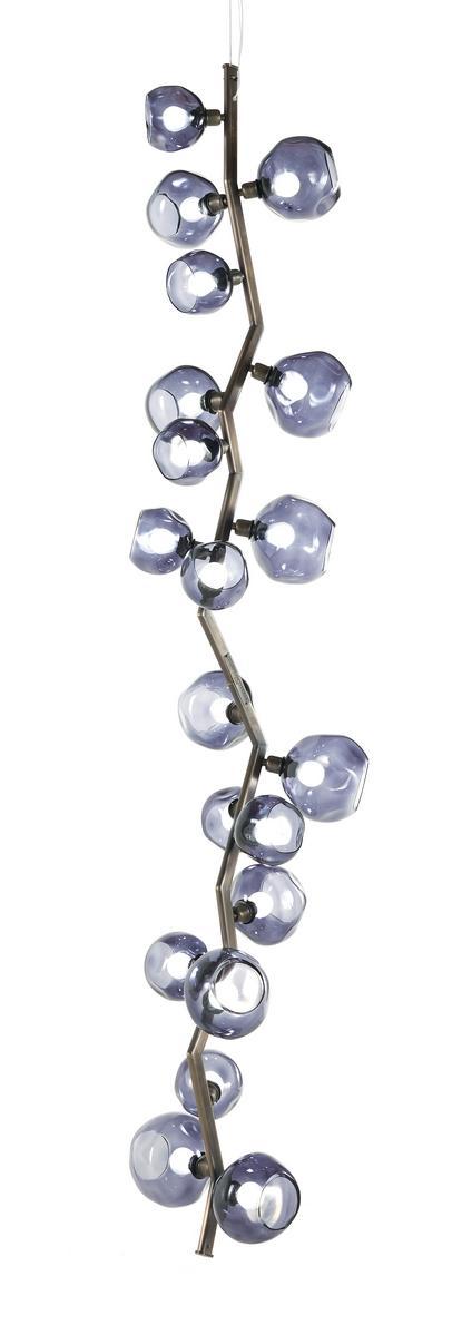 Indirect light metal pendant lamp | Viper by Gianfranco Ferre Home