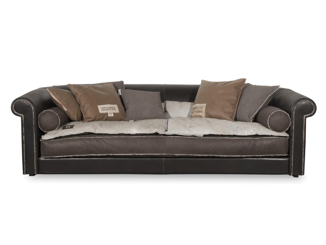 Leather sofa |  by Baxter