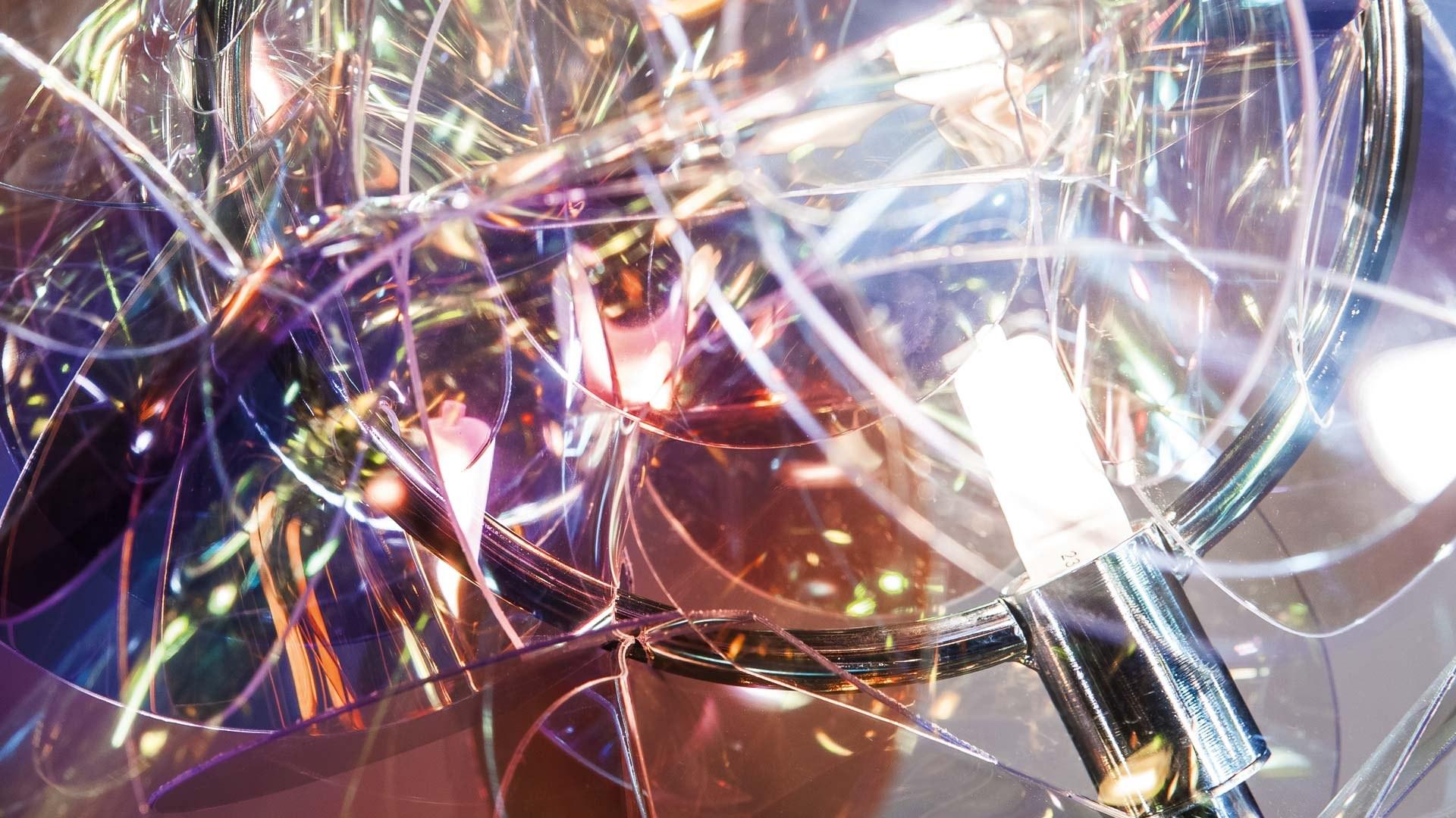 LED polycarbonate pendant lamp | Mille Bolle by Slamp