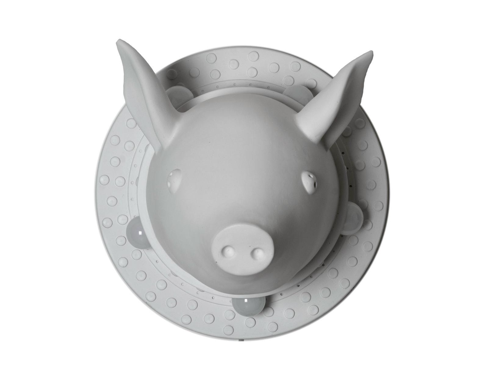 Ceramic wall lamp | Porcamiseria by Karman