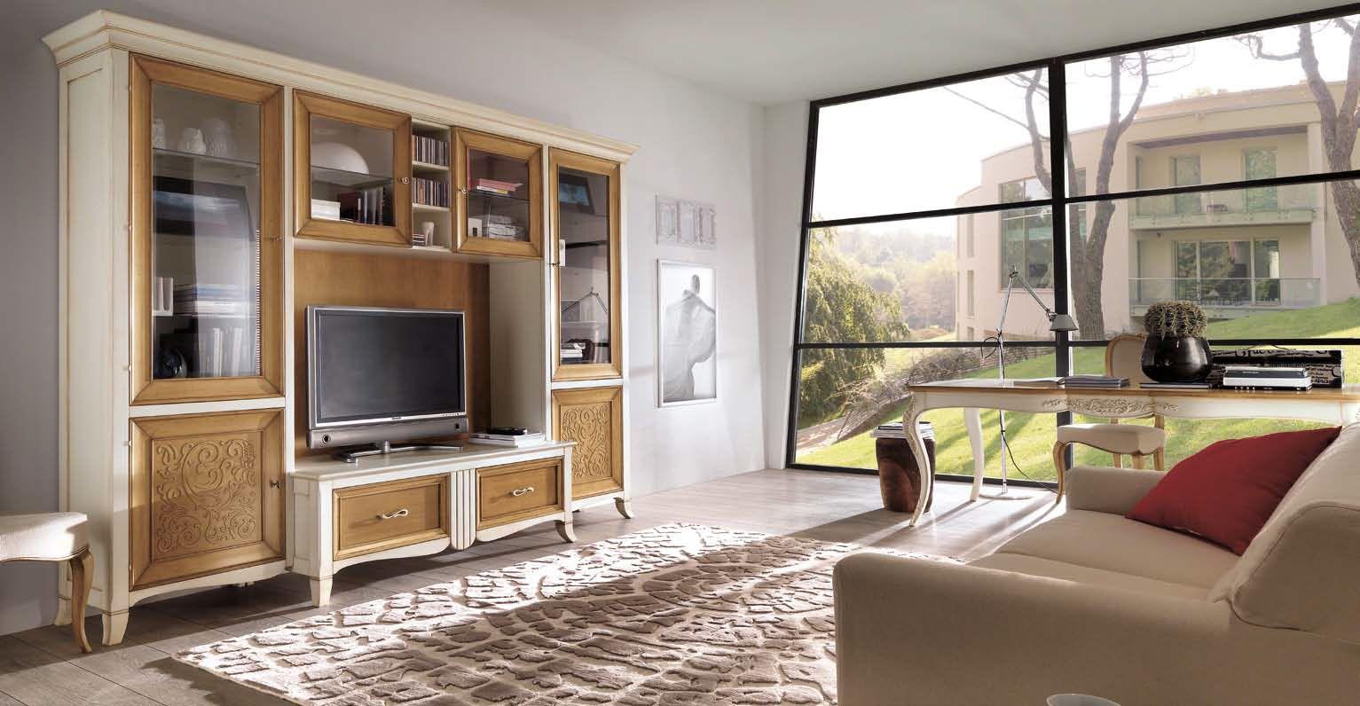 Wood living room set | New Deco by Francesco Pasi