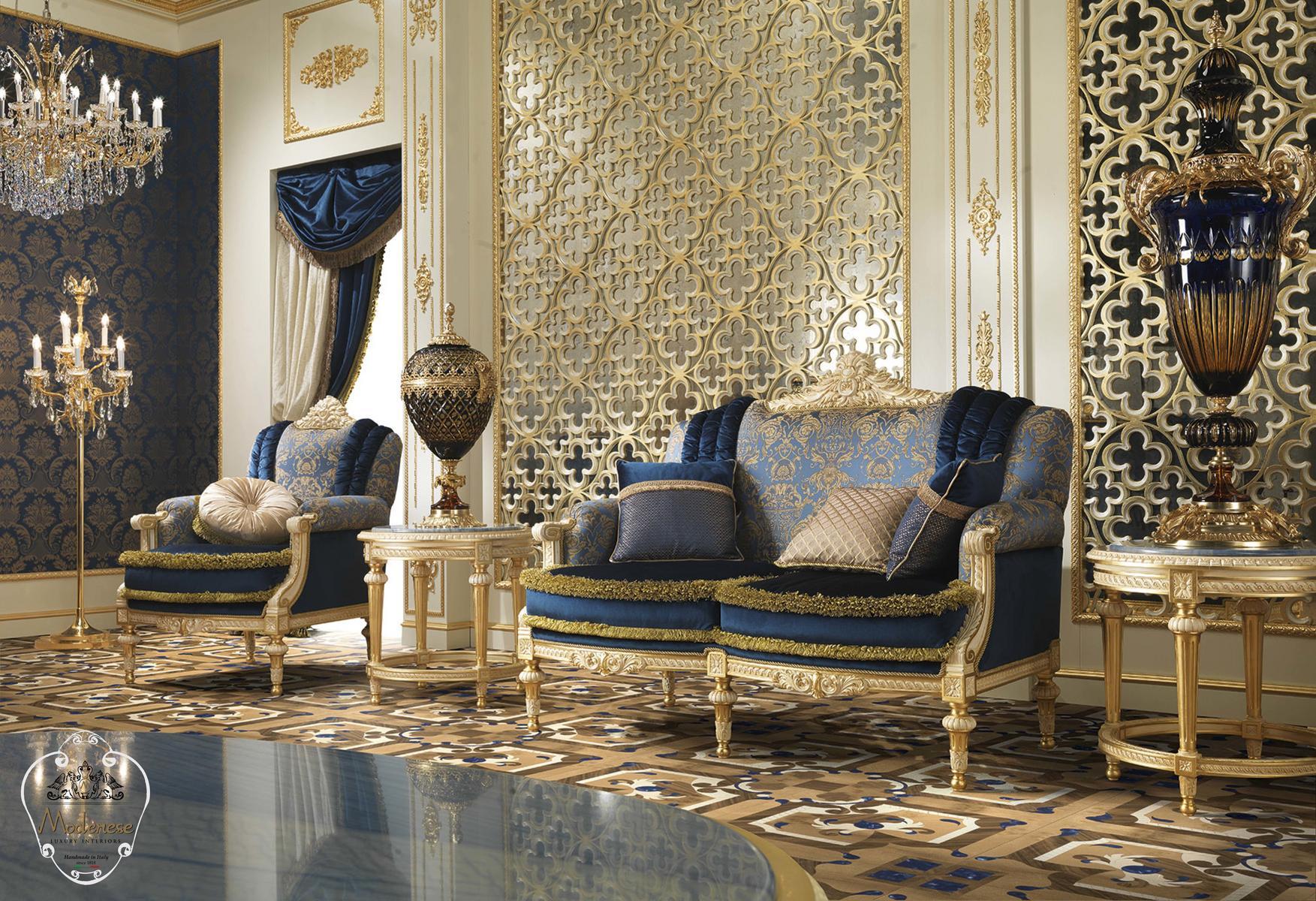 2 seater fabric sofa | 14418 by Modenese Gastone