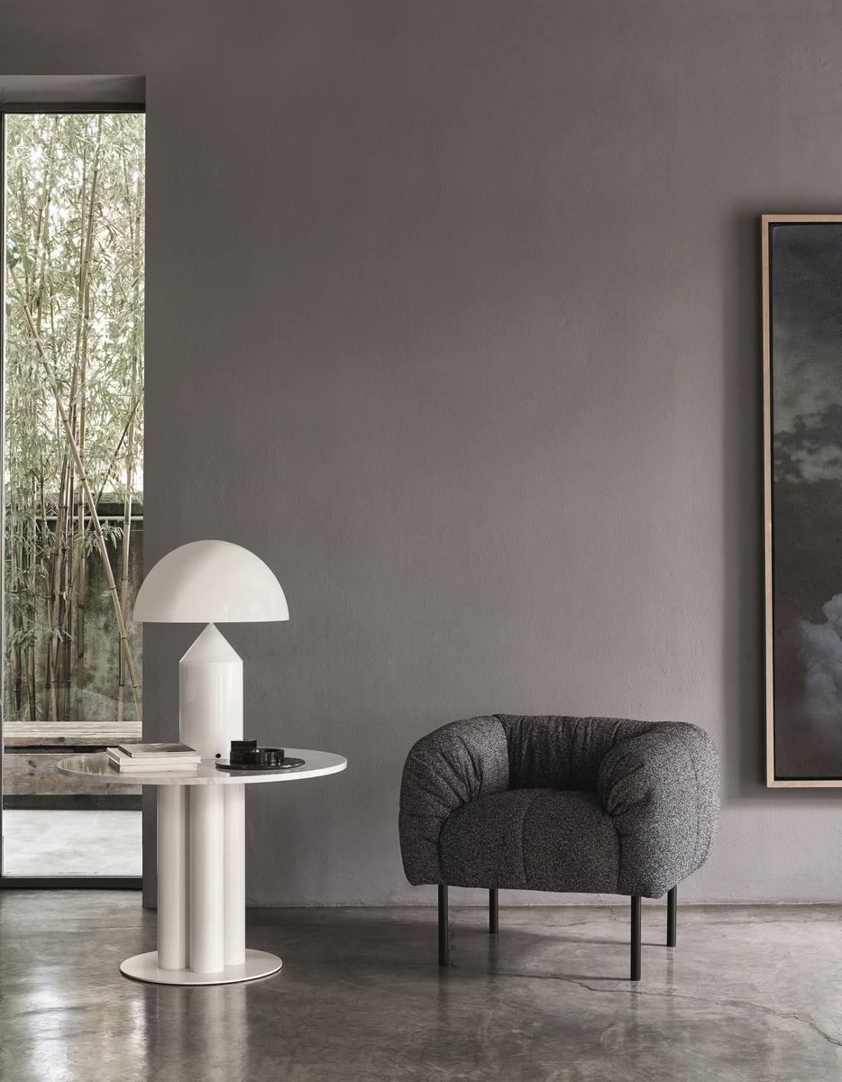 Round marble table | Goya by Arflex