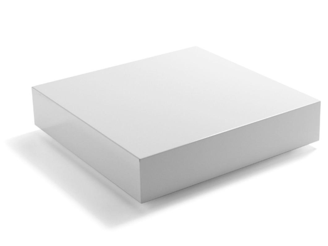 Low square MDF coffee table | Kuadro by Dema