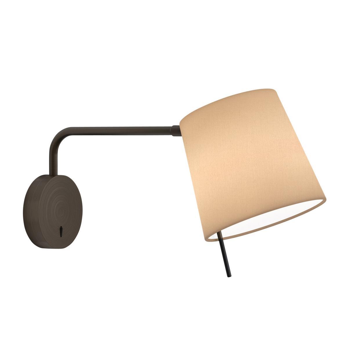 LED adjustable fabric wall light | Mitsu by Astro lighting