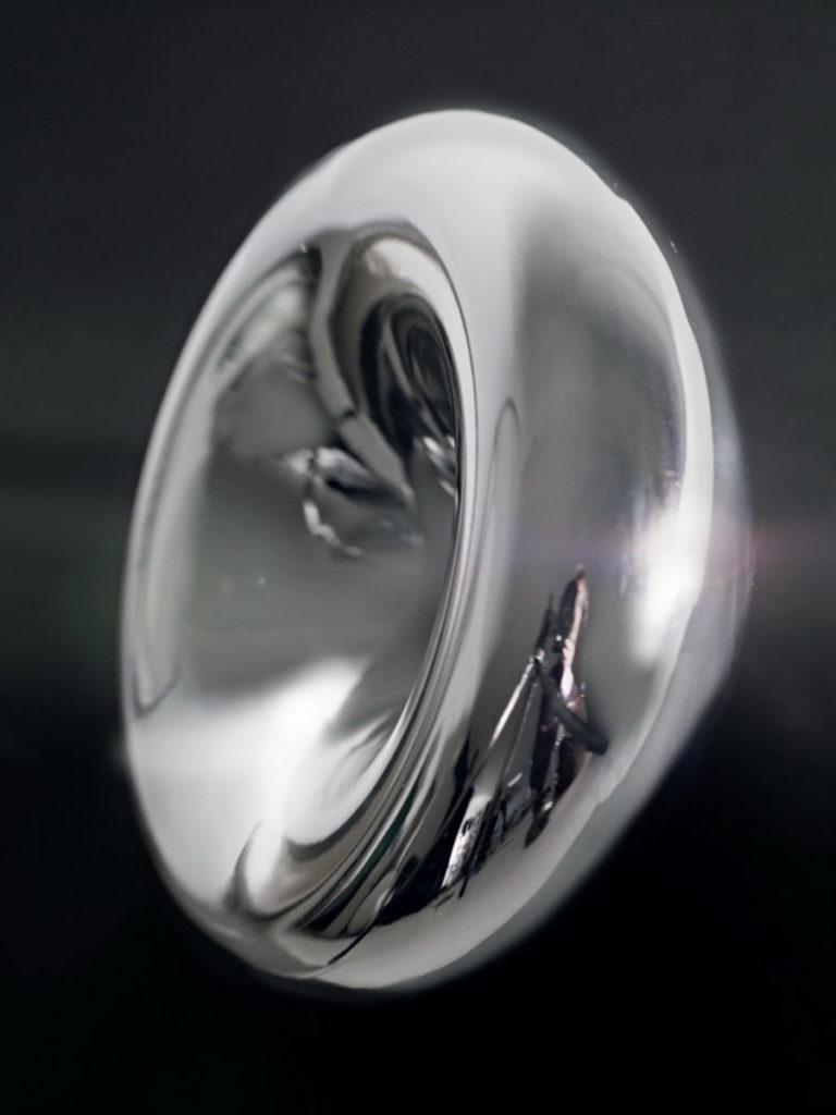 Copper pendant lamp in a contemporary style | Void by Tom Dixon