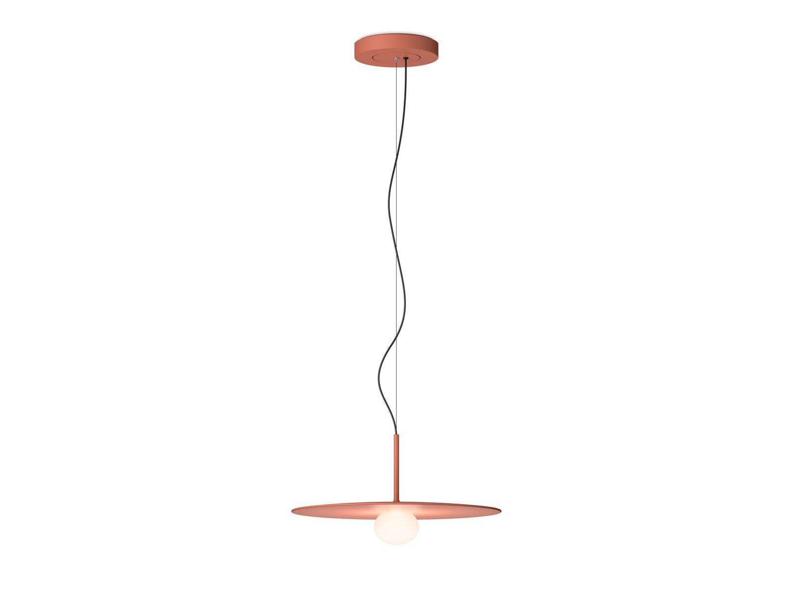 LED direct light glass and steel pendant lamp | Tempo 5770_5776 by Vibia