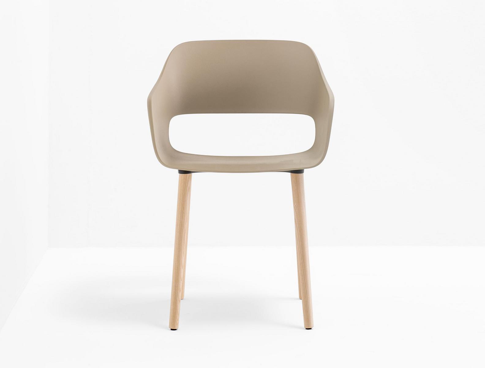 Polypropylene chair with armrests | Babila 2755 by Pedrali