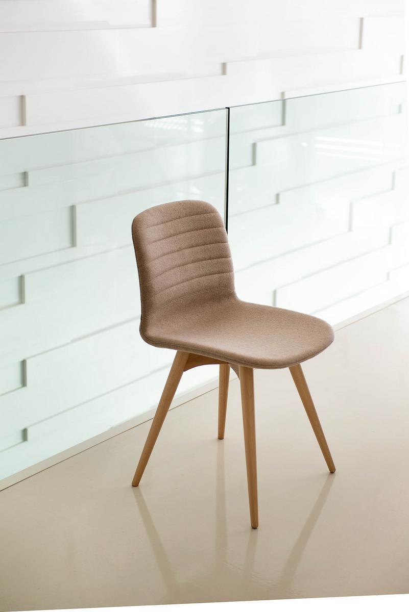 Upholstered wooden chair | Liù Lg by Midj