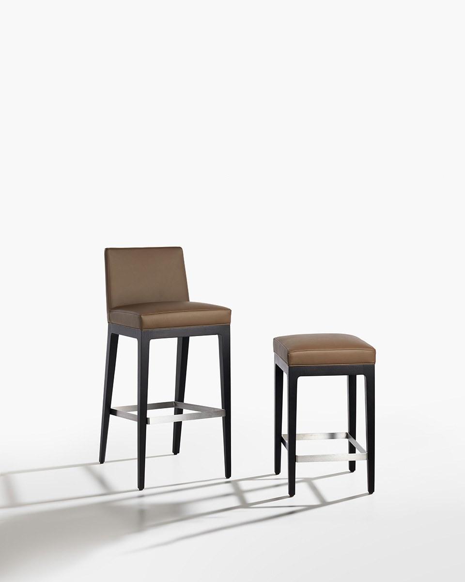 Stool with footrest | Greta by Potocco